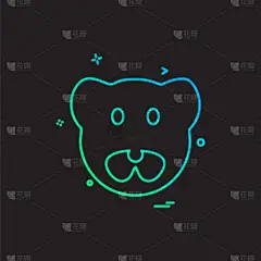 猪,计算机图标,可爱的,商务,食品,动物,白色,设计,剪影