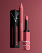 Photo by NARS Cosmetics on September 24, 2023. May be an image of one or more people, makeup, lipstick, cosmetics and text.