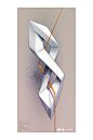 MO-B Sculpture : MO-B is my take on the famous Mobius strip.  