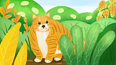 简约萌宠可爱动物宣传广告海报