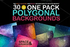 LOWPOLY低多边形宇宙星空高清海报婚礼背景墙矢量PS设计素材AI38-淘宝网