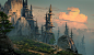 Mushy Land, Raphael Lacoste : Hello ! here is a new concept art, personal project.
First sketch done on procreate, the colour painting was done on Cintiq22Hd and photoshop CC. hope you like !
My gumroads are available here: https://gumroad.com/raphaellaco