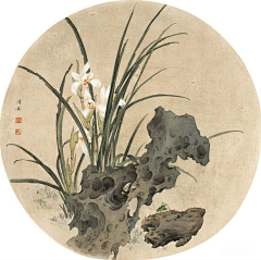 爱吃波板糖采集到国画  兰