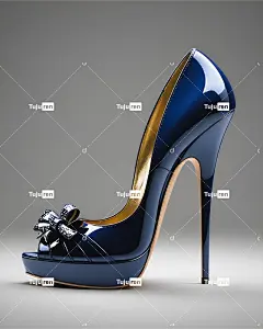 Ai产生的 鞋子 女鞋 段落 高跟鞋 时尚 优雅的 高高跟鞋 泵