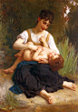 威廉·阿道夫·布格罗（William Adolphe Bouguereau，1825年11月30日 - 1905年8月19日），是19世纪末的法国学院派画家。