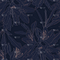 Golden seamless pattern design, Rhododendron Olean