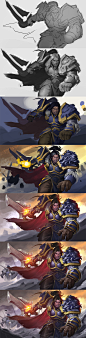 Varian Wrynn, 木讷的王某 WHB : 纪念瓦王，为了联盟！