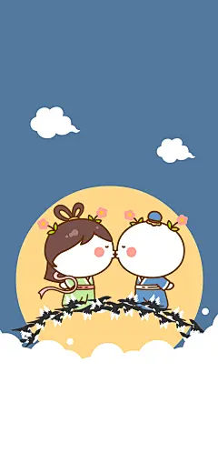 二花，二次元，头像壁纸，手机壁纸，卡通动漫，可爱情侣，表情包1338