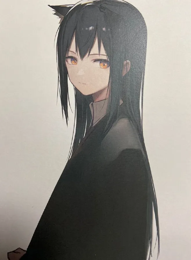#明日方舟# #德克萨斯# 幻象黑兔明信片到了 分享一下这张西装小德新图的扫图 -花瓣网