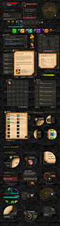 RPG User Interface - GraphicRiver Item for Sale UI | Game UI + Artwork