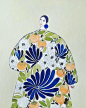 把花穿在身上的时尚插画_Iversen_Cecilie_Anine :  丹麦艺术家、平面设计师Anine Cecilie Iversen，从小就跟随父亲学习水彩，拥有设计和数字概念学士学位。 Anine
Cecilie Iversen从现代艺术、自然、时尚以及自我感受中…