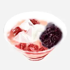 手绘红豆冰沙高清素材 冰块 手绘 插画 水彩 沙冰 甜品 红豆冰沙 红豆沙冰 美食 饮品 元素 免抠png 设计图片 免费下载 页面网页 平面电商 创意素材