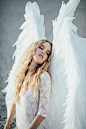 art dreamy people Photography  portrait surreal White wings woman