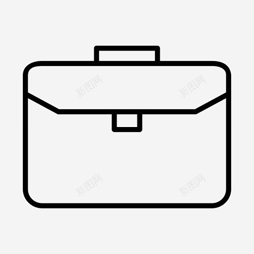 手提箱包公文包 标志 UI图标 设计图片...