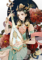 云想衣裳花想容，春风拂槛露华浓。 ​（作者：@长乐nina ） ​ ​​​​