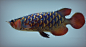 Arowana antique (铜胎珐琅龙鱼）, Zhelong Xu : It‘s a Project for our online courses in early next year.Orginal design by myself. 
This is lesson one,"Overview of Zbrush-Keyshot-Substance painter Workflow "
为我们明年初的在线课程准备的案例之一，”流程总览，从zbrush到substancepain