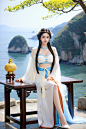  (Masterpiece:1.2), best quality, (huge and full breasts:1.19), necklace, Tree, Outdoor, Flower Sea, Cliff Edge, full body, daxiushan

1girl, long hair, looking at viewer, black hair, hair ornament, long sleeves, dress, indoors, wide sleeves, white dress,