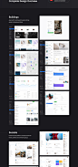 UI Kits : The first and the largest design kit for web apps and dashboards developed in React with open roadmap and monthly updates. With second release we're counting 60 new screens including 4 full conceptual apps. All based on Symbols and Styles.

Bran