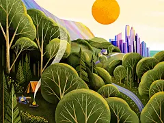 Getaway by Laura Moyer on Dribbb