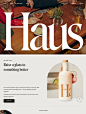 Haus Landing Page Example