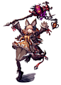 Little Leela Halloween Character Art from War of the Visions: Final Fantasy Brave Exvius