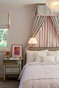 Pleated Bed Valance, Transitional, girl's room, Marie Christine Design