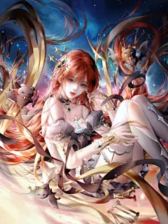 坠入星河的精灵 每一张都绝美| 第五听莲 - 小红书