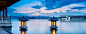 杭州西湖夜景图片素材