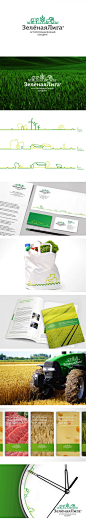 Зеленая Лига大型农工公司形象视 设计圈 展示 设计时代网-Powered by thinkdo3