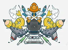 卡通涂鸦元素 街头涂鸦 免抠png 设计图片 免费下载 页面网页 平面电商 创意素材