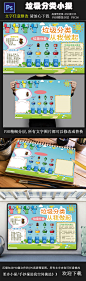 垃圾分类小报/垃圾分类手抄报