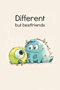 @Rochelle Weeks Spencer   Not sure about the being different part, but this is adorable and reminds me of you