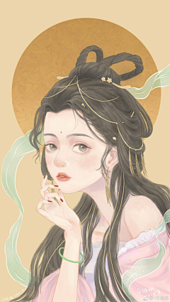 三途-渡者采集到日系插画