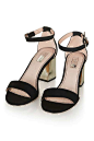 NOODLE Mid Heel Two-Part Sandals - Shoes : NOODLE Mid Heel Two-Part Sandals