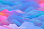 配色丰富 糖果色 10款糖果配色海浪波纹背景素材 Sweet Smooth Waves Backgrounds - 04.jpg
