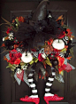 Halloween Witch Wreath!