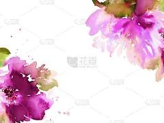 贺卡与水彩花手工制作