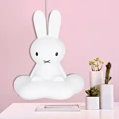 ins云朵兔吊灯婴儿宝宝儿童房家居装饰吊灯米菲兔小夜灯拍照道具-淘宝网