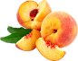 Peach PNG image