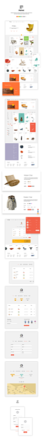 Market is an elegant online store solution - WEB Inspiration