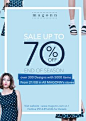 Magonn Sale banner on Behance