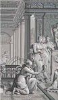 One of my all time favourite grisaille wallpapers: Psyché et Cupidon by Dufour from the beginning of the 19th Century.