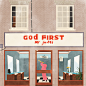 Mr Jukes - God First : Artwork for Mr Juke's debut album "God First"