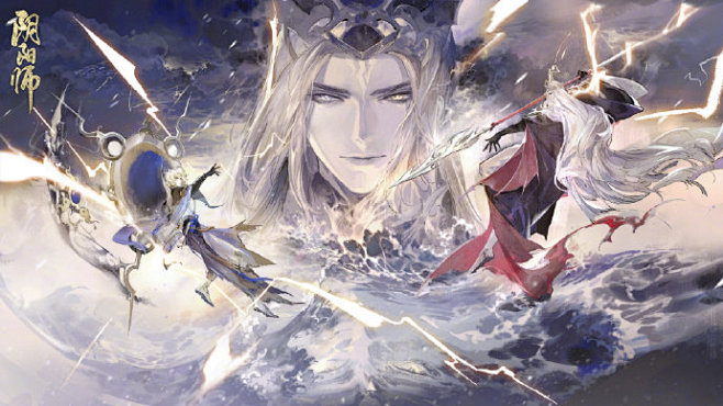 #阴阳师须佐之男# #阴阳师神启荒# #六周年系列活动第二站·绽放# ☆活动五：须佐之男、神启荒追忆绘卷活动将启☆ 电光凝聚守护人世，星辰流转 ...
