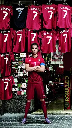 足球明星海报图片