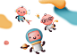 Ogestan Plus : Ogestan PlusOgestan Plus is a prenatal vitamin by Besins Healthcare.The challenge was to illustrate the product benefits for the moms-to-be in an easily understandable way.Based on that, we developed cheerful and clear communication pieces 