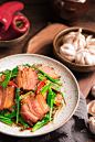 青蒜炒腊肉