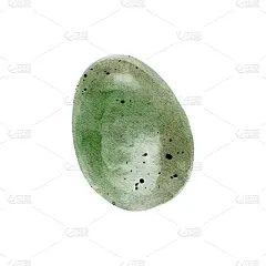 复活节彩蛋的水彩画