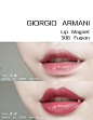 #南试色##南孚给你充充电# 
GIORGIO ARMANI 阿玛尼 Lip Magnet红管小胖丁唇釉
色号403-506-602
唇釉来自@耷拉眼妹 
▼氵孚力在图3 一定要仔细仔细看红字！！
灰字晃一眼就好答应我别太认真好吗
▼希望我po的还不算晚...展开全文c