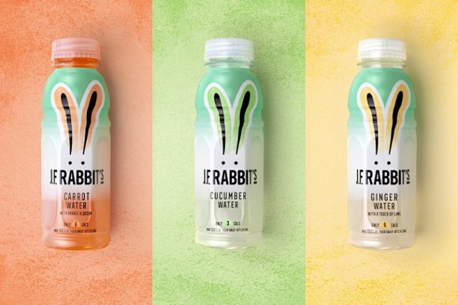 J.F. Rabbit果汁品牌兔子灵感的...